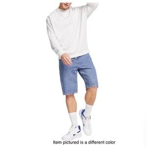 Topman🦎Skater Denim Shorts Indigo Wash🌵